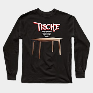 German Table Long Sleeve T-Shirt